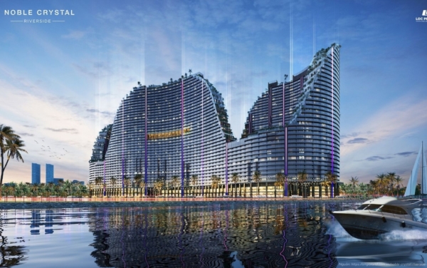 Phối cảnh tổng thể dự án Noble Crystal Riverside quận 7