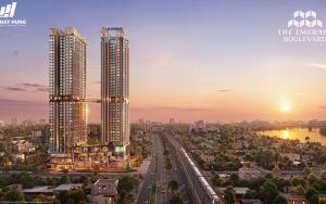 Phối cảnh tổng thể dự án The Emerald Boulevard
