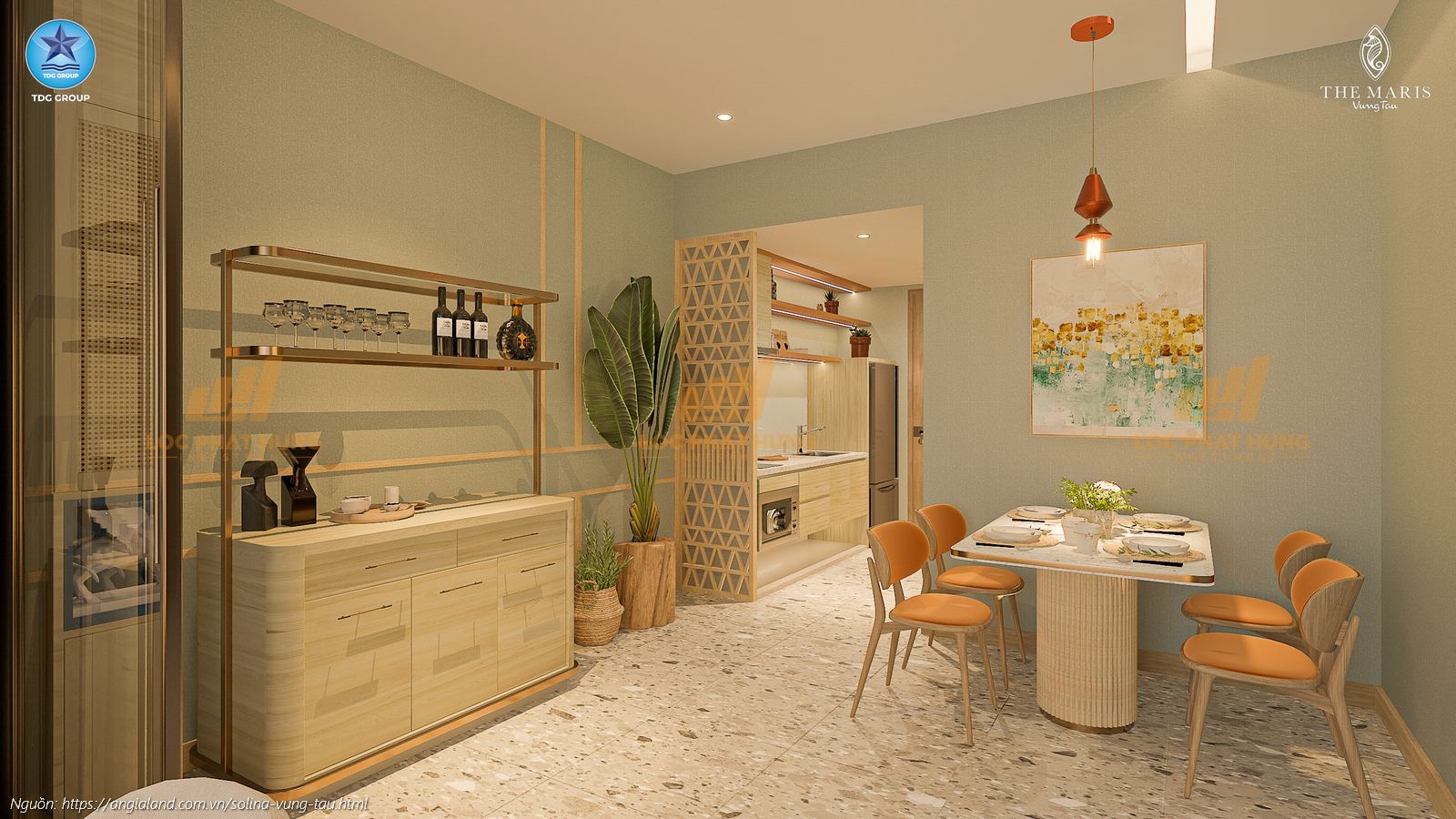 Hình ảnh phòng khách sang trọng tại nhà mẫu căn hộ Solina Vũng Tàu, thiết kế 1PN+ diện tích 70.75m². Hình ảnh phòng khách sang trọng tại nhà mẫu căn hộ Solina Vũng Tàu, thiết kế 1PN+ diện tích 70.75m².