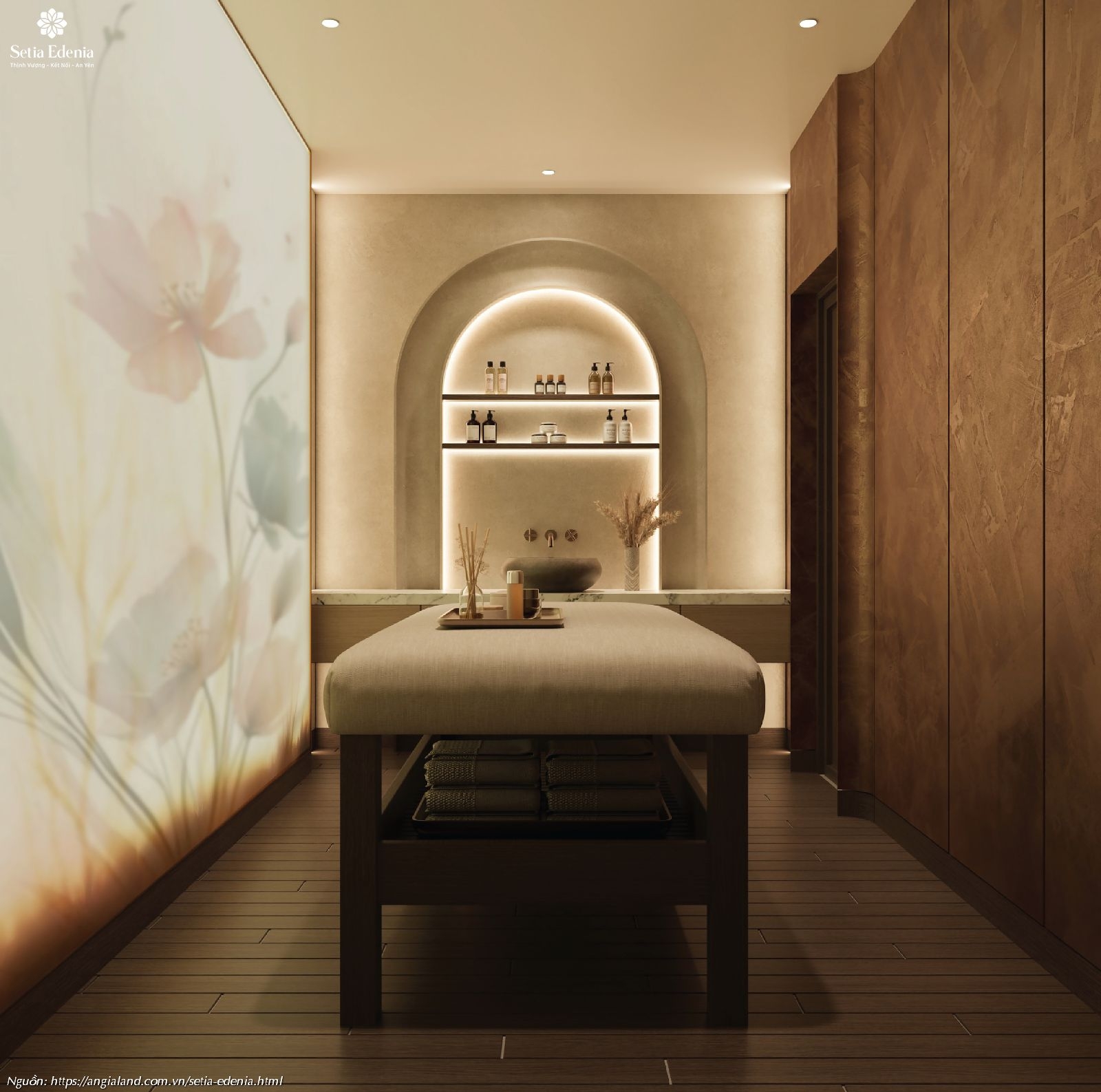 Phòng Spa / Massage - Tiện ích thư giãn cao cấp tại dự án Setia Edenia Lái Thiêu