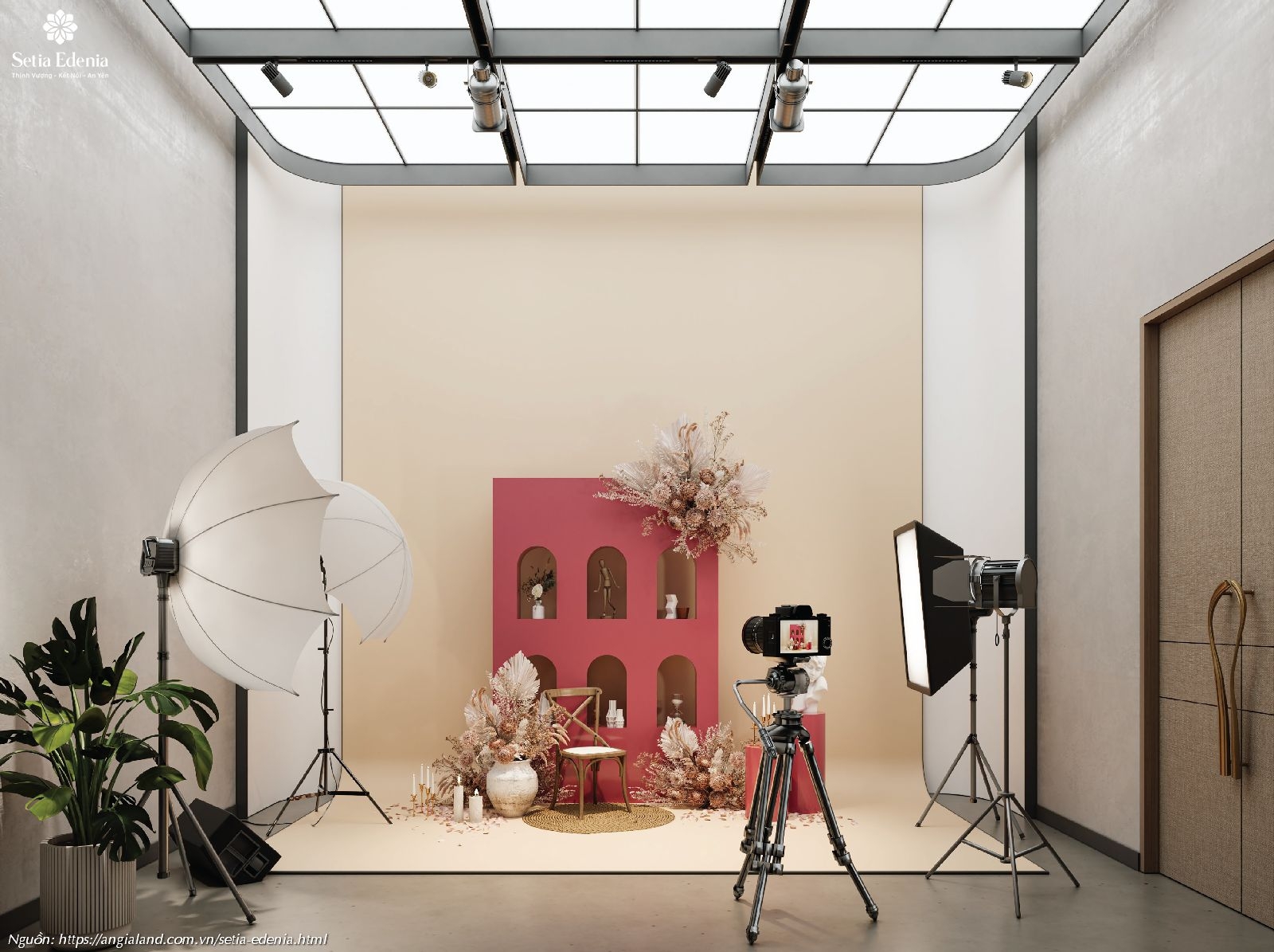 Phòng Studio chụp ảnh/quay phim - Tiện ích nội khu Setia Edenia Lái Thiêu