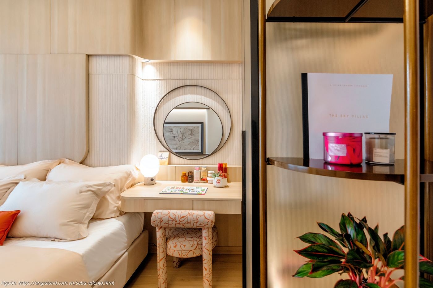 Thiết kế phòng ngủ nhà mẫu căn hộ Setia Edenia 2PN 2WC (diện tích 73m²)