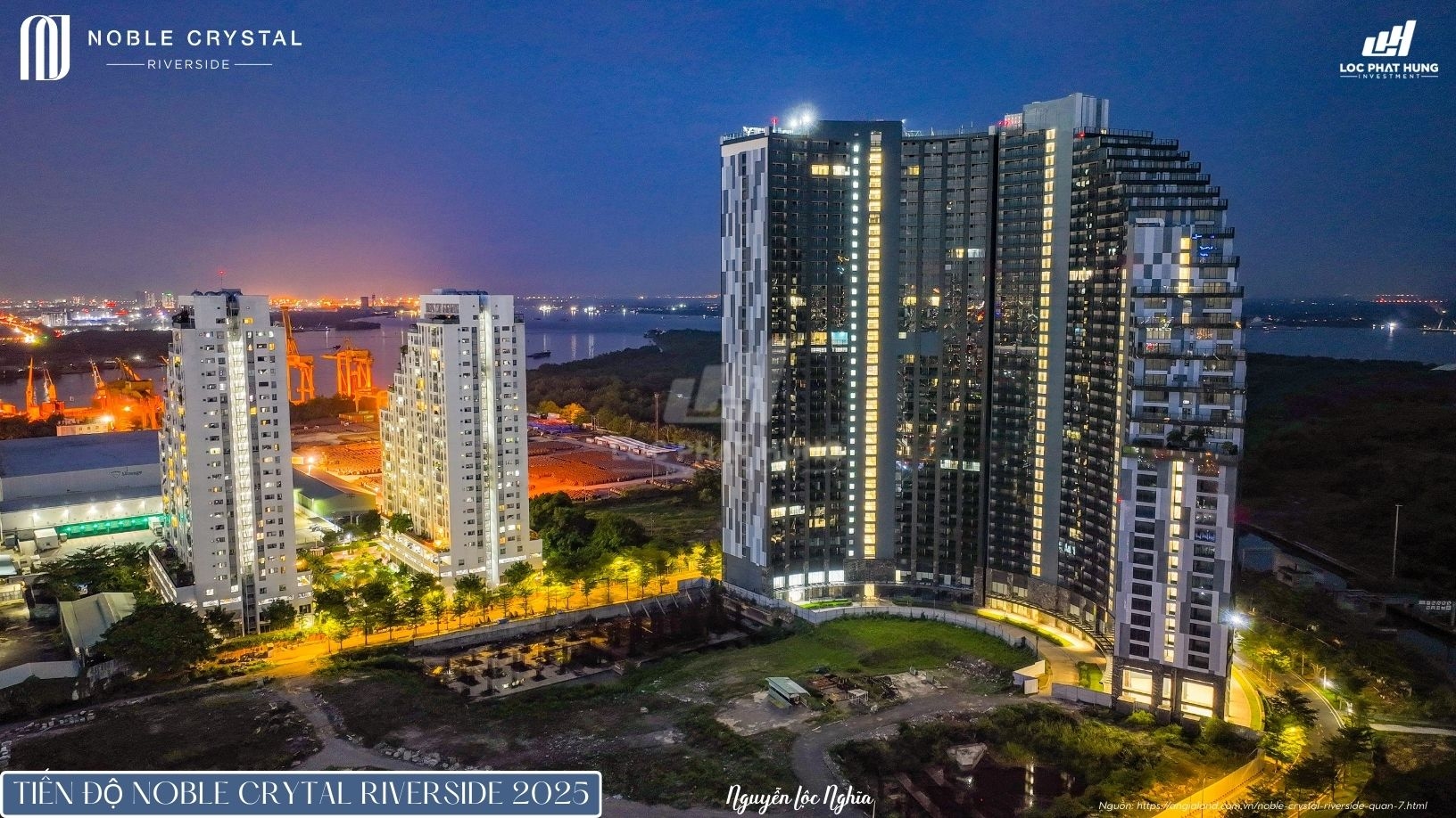 Tiến độ năm 2025 dự án Noble Crystal Riverside quận 7