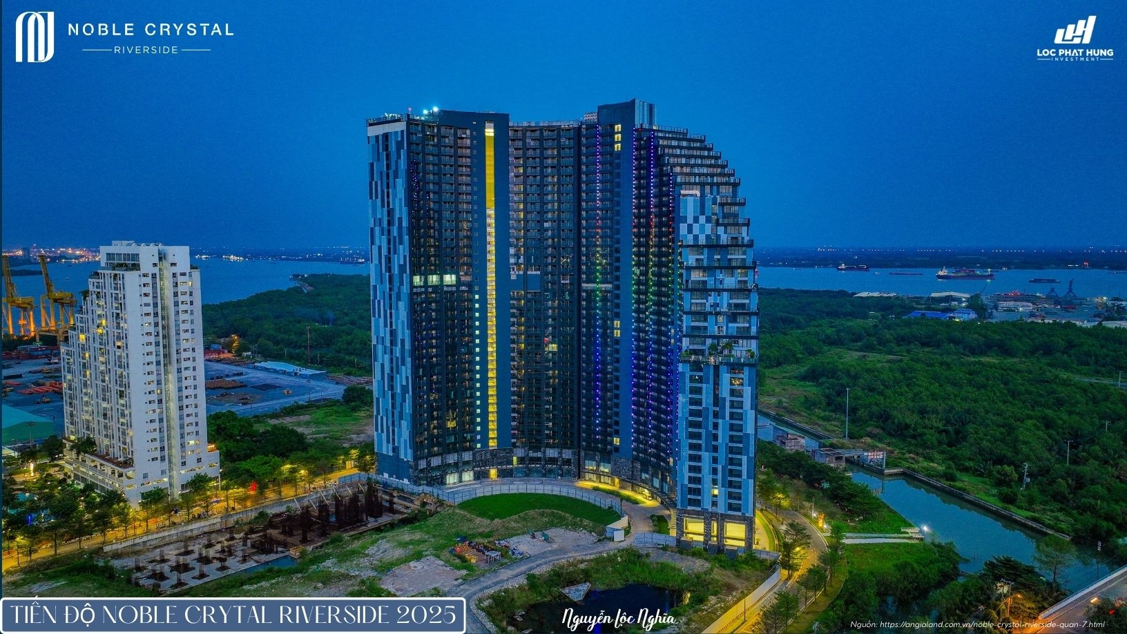 Tiến độ năm 2025 dự án Noble Crystal Riverside quận 7