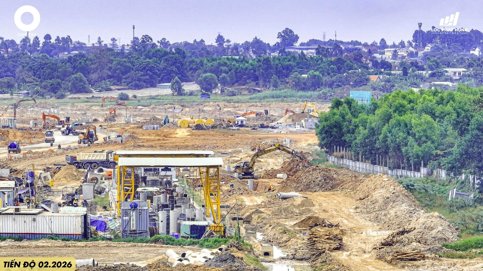 Thực tế tiến độ thi công dự án One Era mới nhất tháng 02/2026