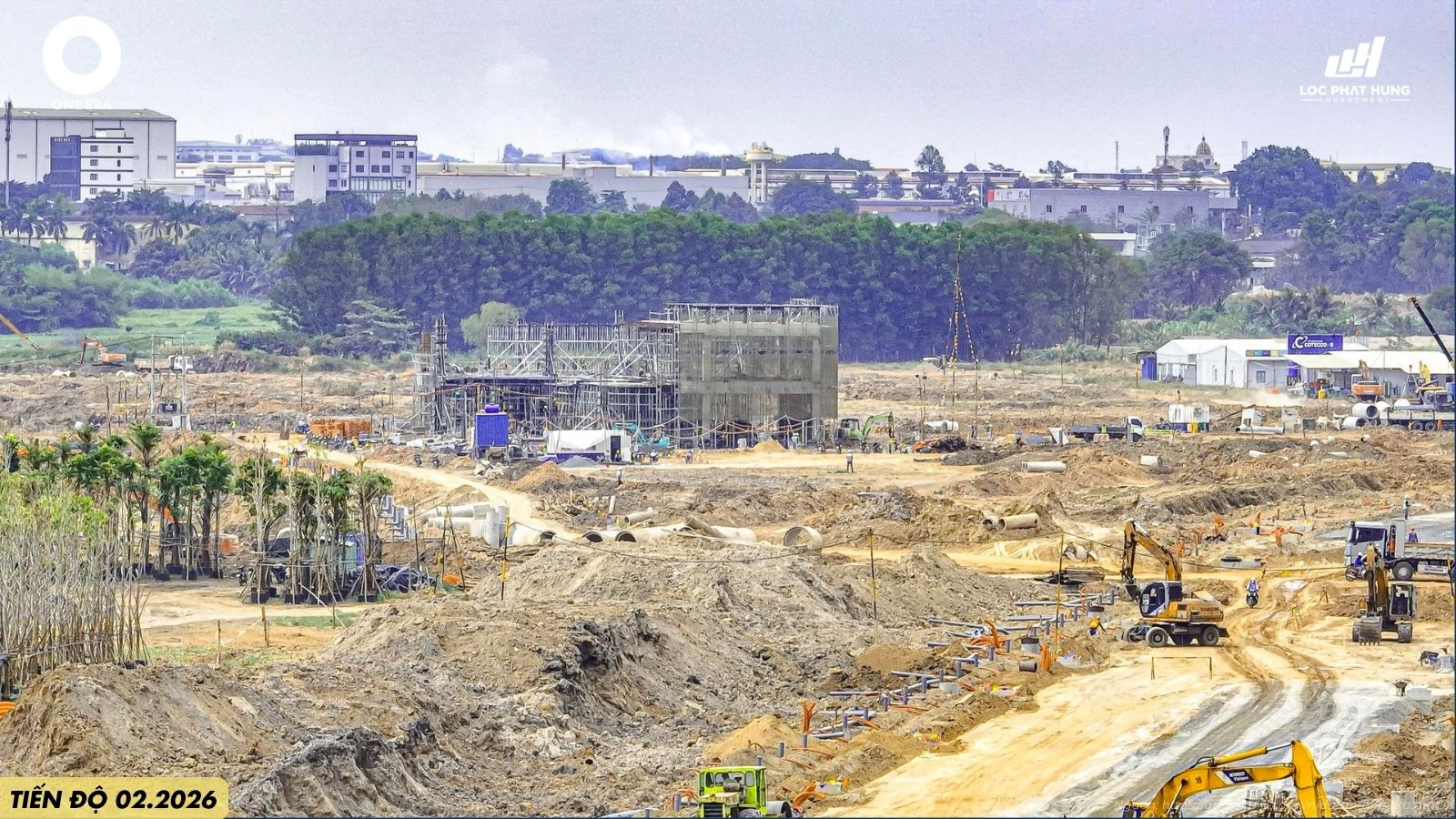 Thực tế tiến độ thi công dự án One Era mới nhất tháng 02/2026