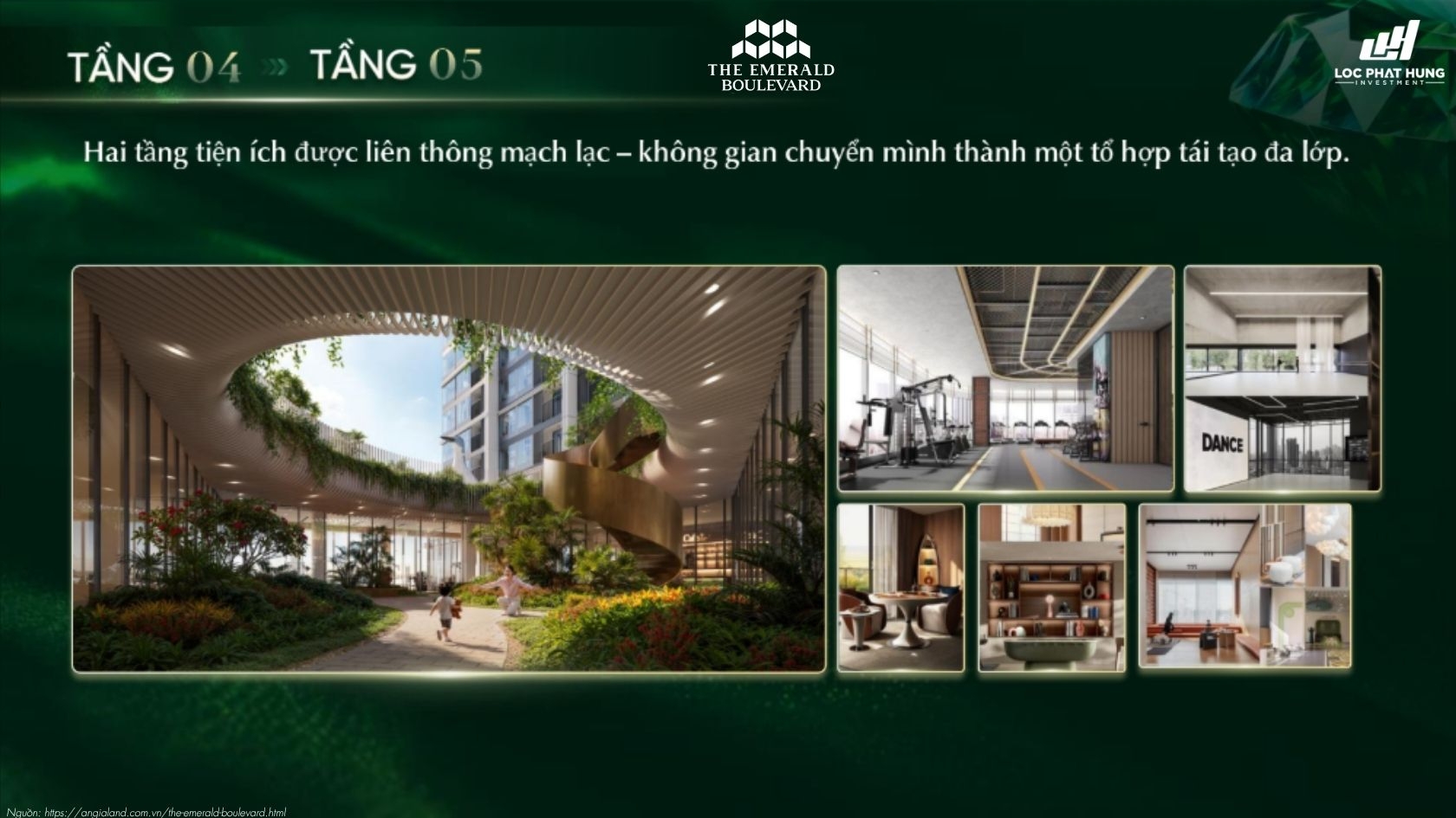Hệ thống tiện ích đẳng cấp tại căn hộ chung cư The Emerald Boulevard