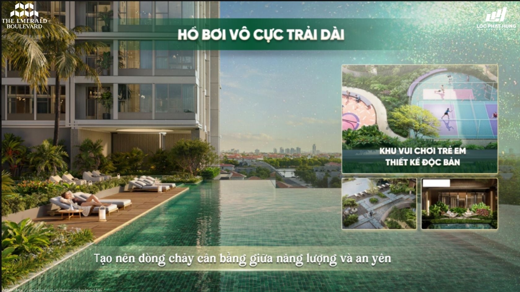 Hệ thống tiện ích đẳng cấp tại căn hộ chung cư The Emerald Boulevard