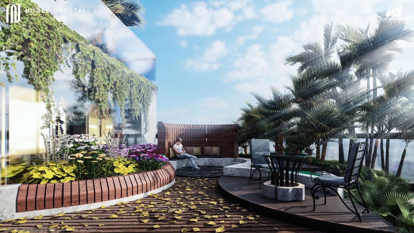 Tiện ích nội khu dự án Noble Crystal Riverside quận 7