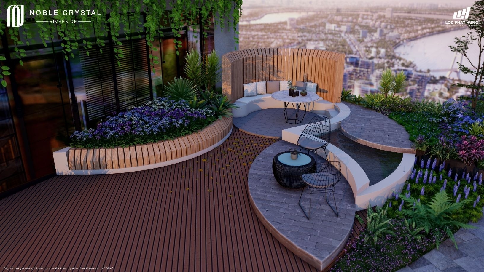 Tiện ích nội khu dự án Noble Crystal Riverside quận 7