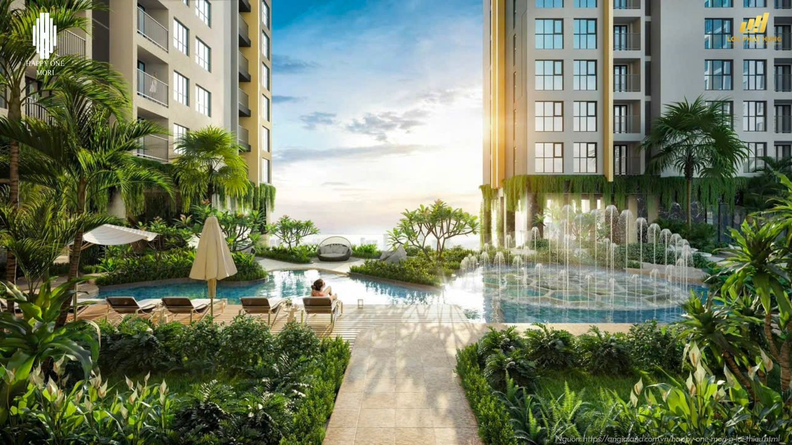 Tiện ích nội khu dự án căn hộ Happy One Mori Lái Thiêu