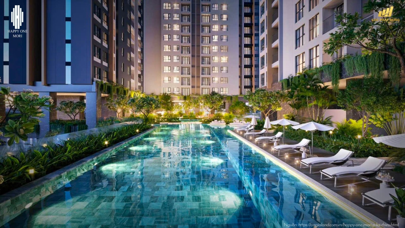 Tiện ích nội khu dự án căn hộ Happy One Mori Lái Thiêu