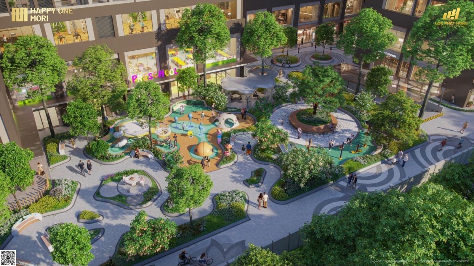 Tổng Hợp 33 Tiện ích Nội Khu Chuẩn Zen Garden Tại Happy One Mori