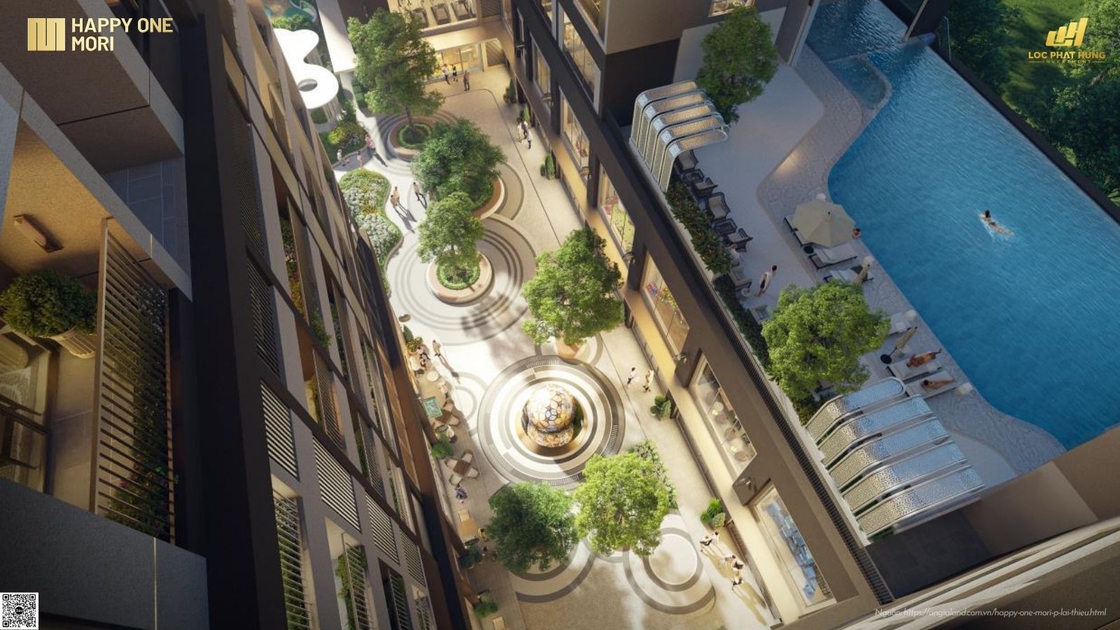 Tổng Hợp 33 Tiện ích Nội Khu Chuẩn Zen Garden Tại Happy One Mori