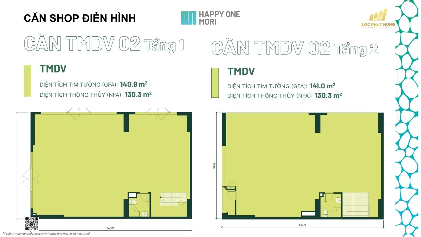 Thiết Kế Căn Hộ điển Hình Dự án Happy One Mori