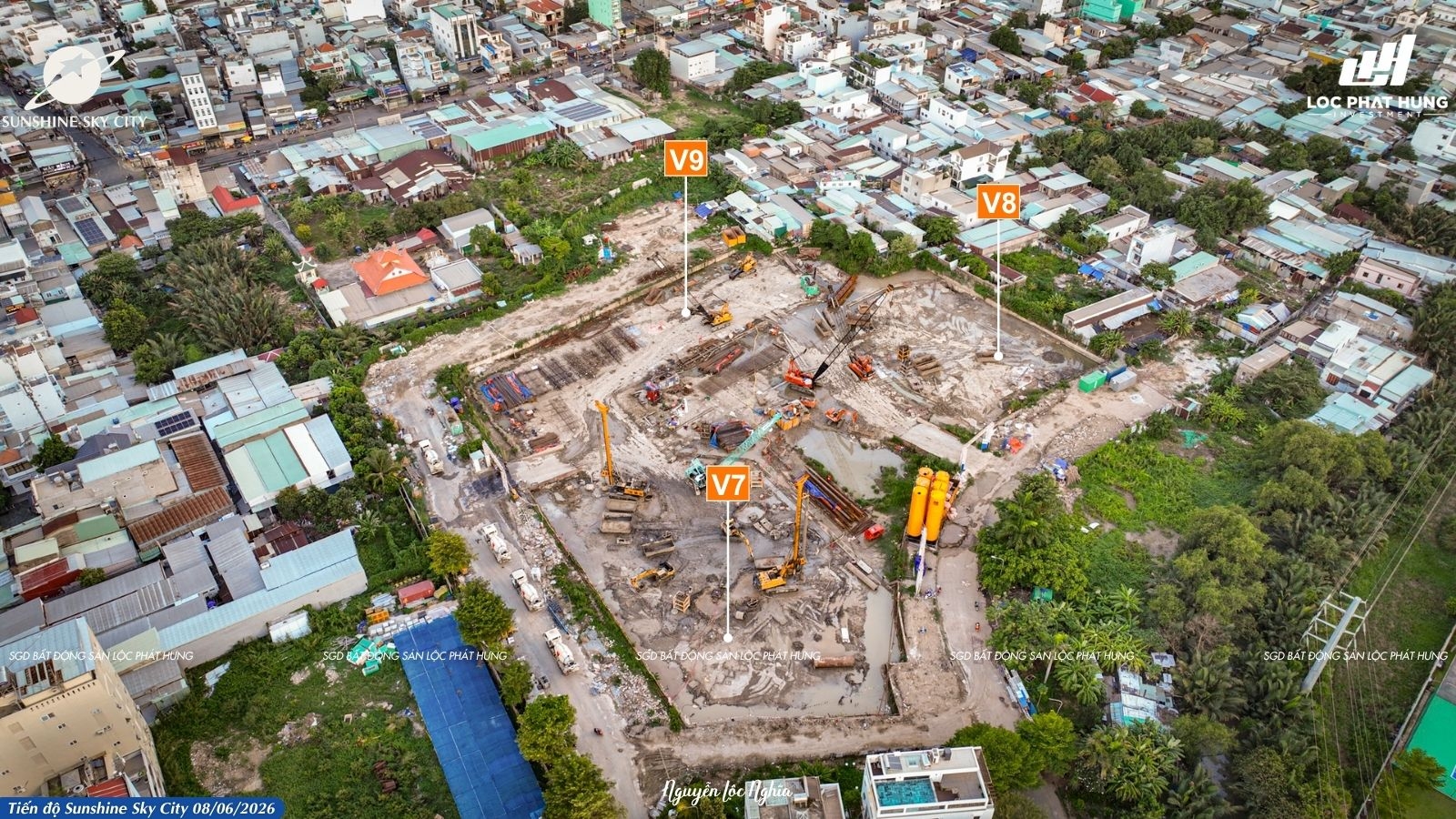 Tiến độ Sunshine Sky City tháng 06.2026