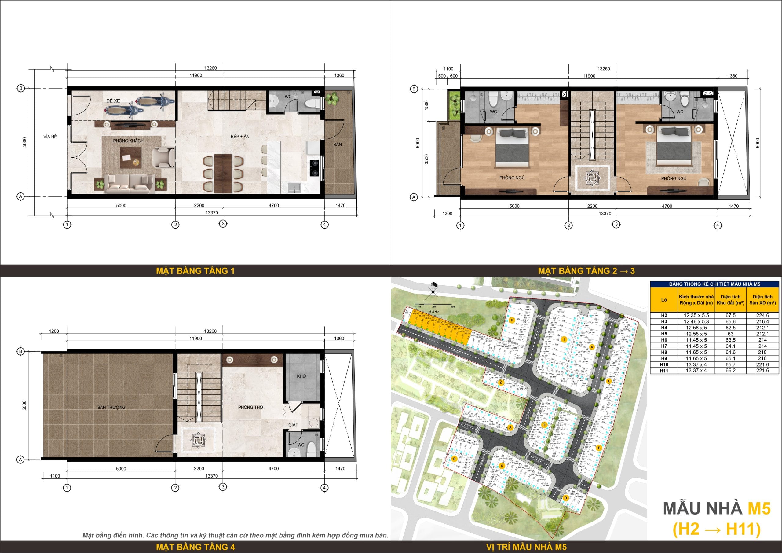 Thiết kế Bcons Uni Valley Mẫu Nhà M5