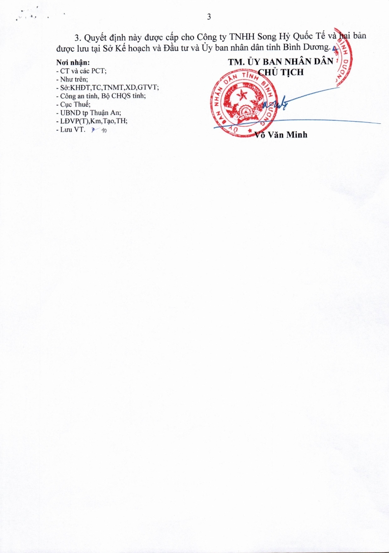 Chi tiết văn bản chấp thuận chủ trương đầu tư