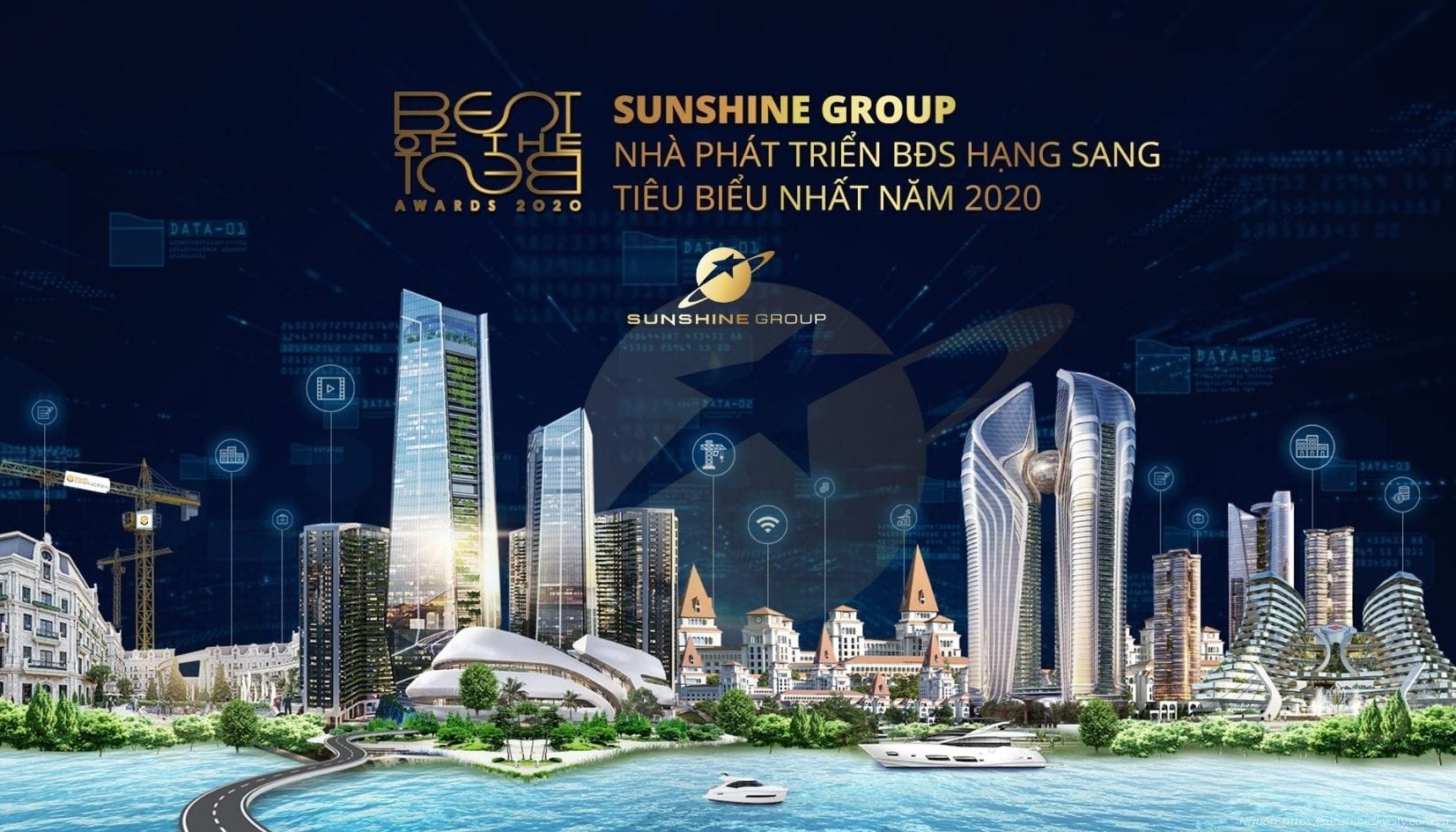 Chủ đầu tư Sunshine Group & giải thưởng Nhà phát triển Bất động sản hạng sang tiêu biểu