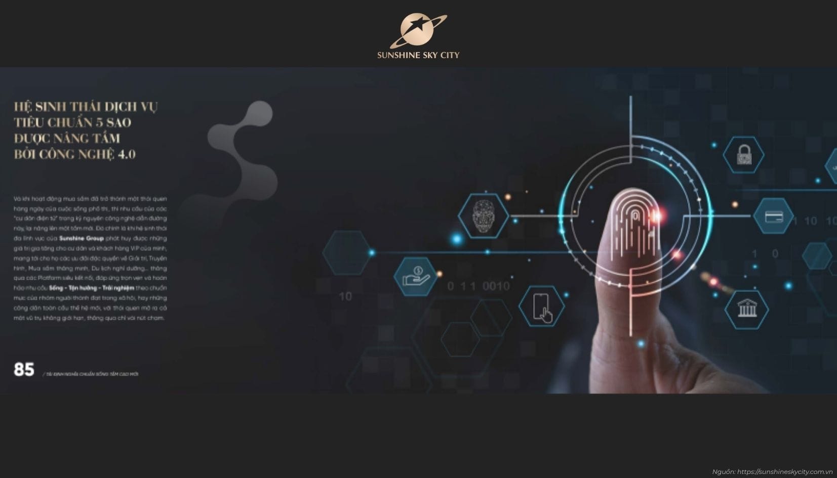 Công nghệ Smart City của dự án Sunshine Sky City Quận 7