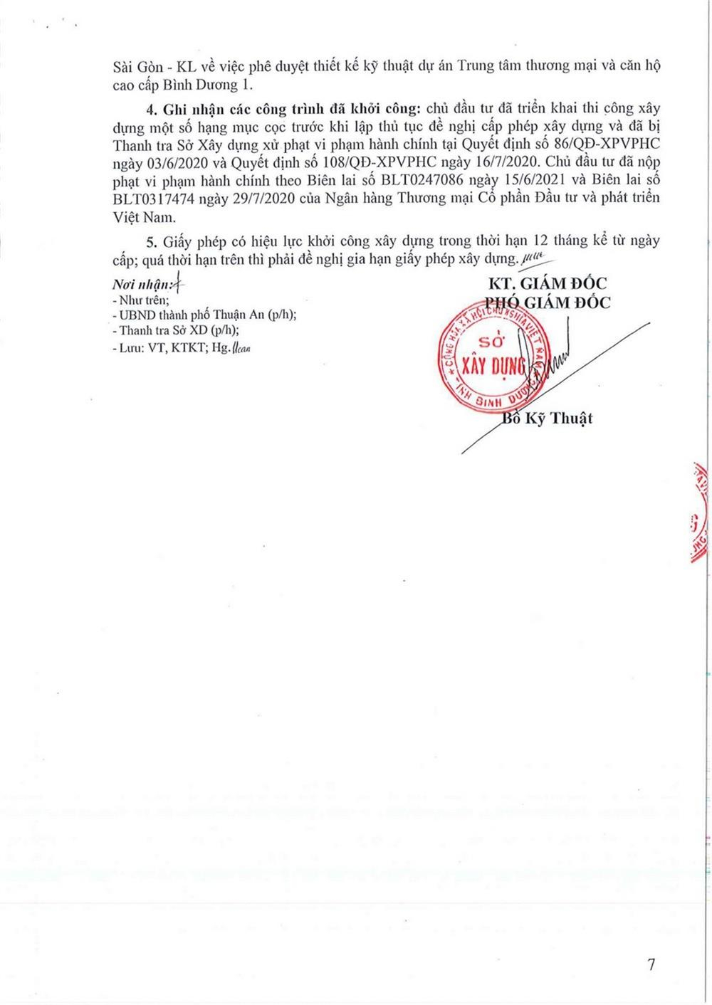 Giấy phép xây dựng La Pura trang 7