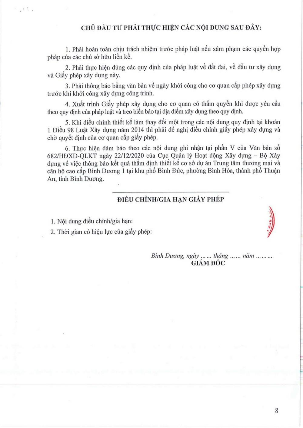 Giấy phép xây dựng La Pura trang 8
