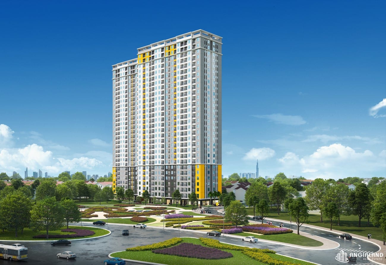 Phối cảnh tổng thể dự án Bcons Polygon