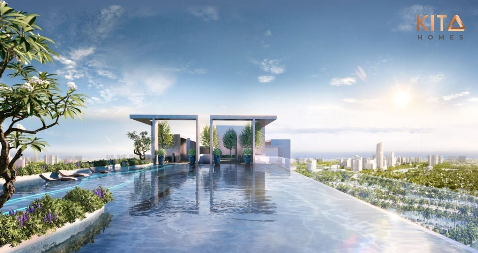 Trải nghiệm hệ thống tiện ích nghỉ dưỡng 5 sao: Hồ bơi, Gym, Spa ngay trong nội khu Ansana by Kita