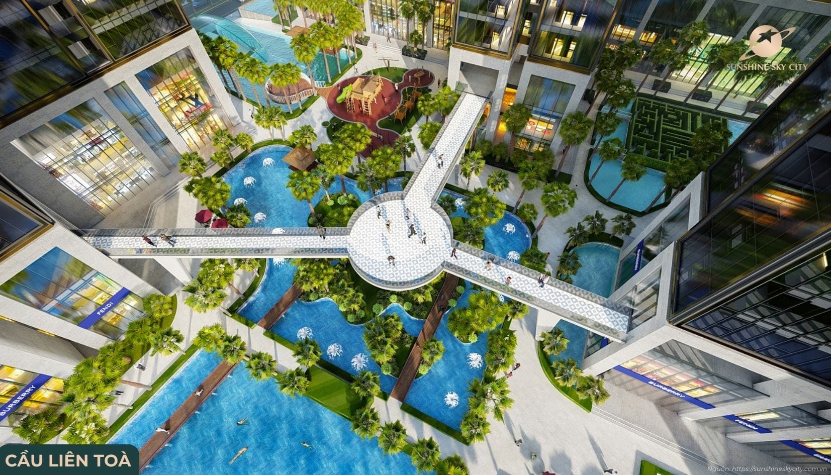 Hệ Thống Tiện ích Nội Khu Dự án Sunshine Sky City Quận 7