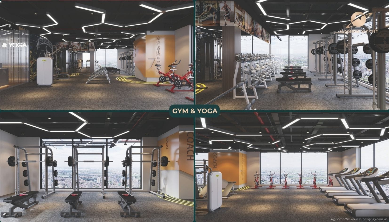 Hệ Thống Tiện ích Nội Khu Dự án Sunshine Sky City Quận 7