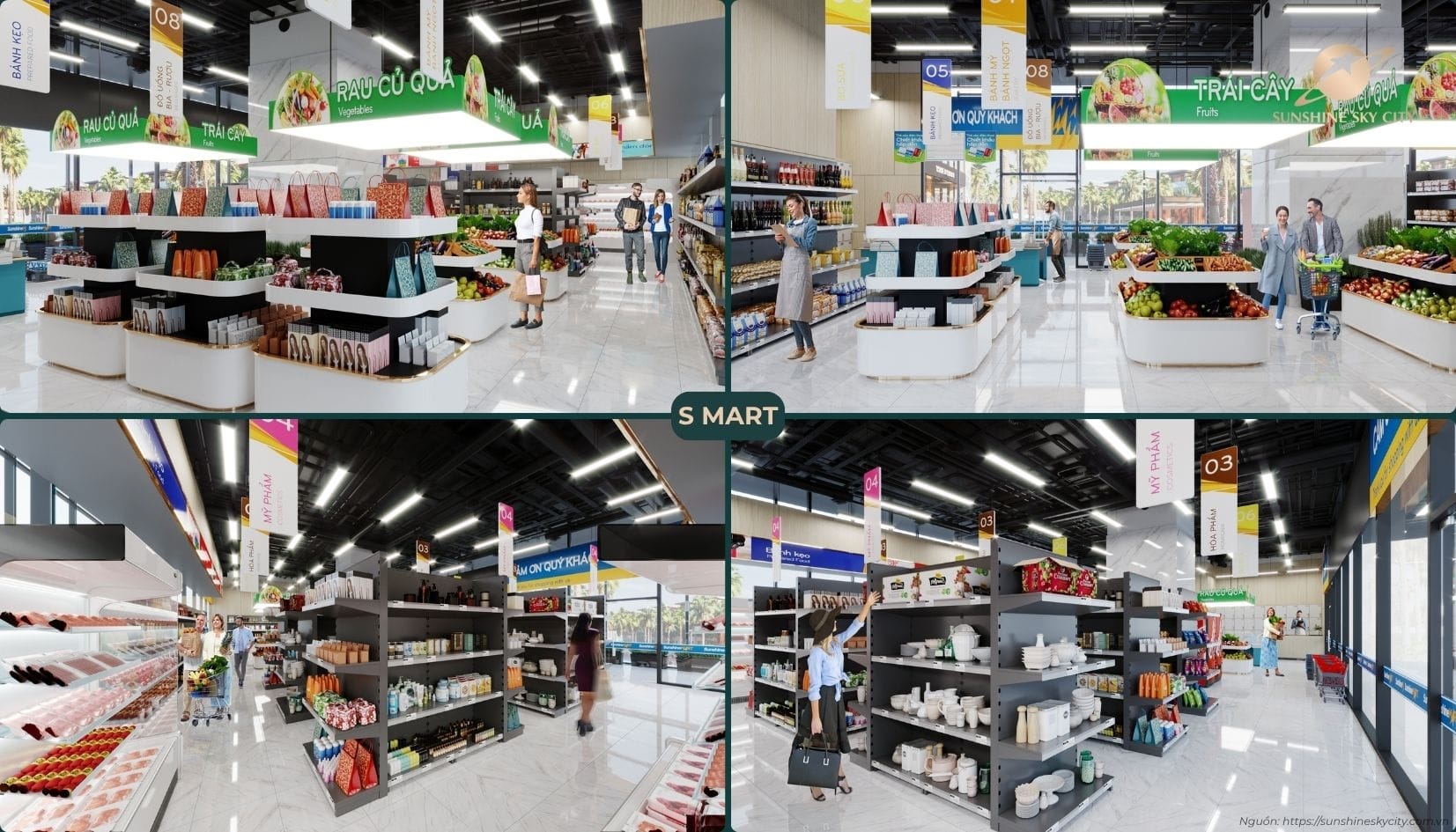 Hệ Thống Tiện ích Nội Khu Dự án Sunshine Sky City Quận 7