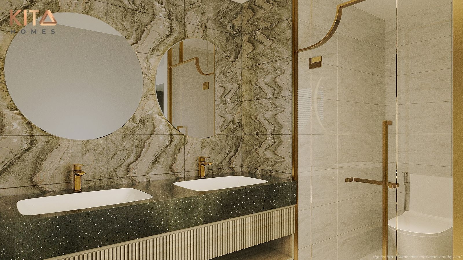 Khám phá không gian sống thượng lưu tại nhà mẫu Penthouse dự án Ansana by Kita