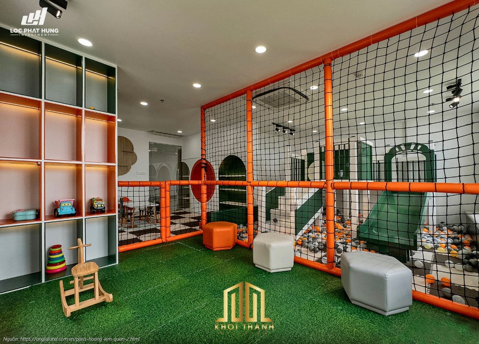 Khu Vui Choi Tre Em Tien Ich Paris Hoang Kim Quan 2 1 Tiện ích khu vui chơi trẻ em an toàn và hiện đại tại Paris Hoàng Kim Quận 2