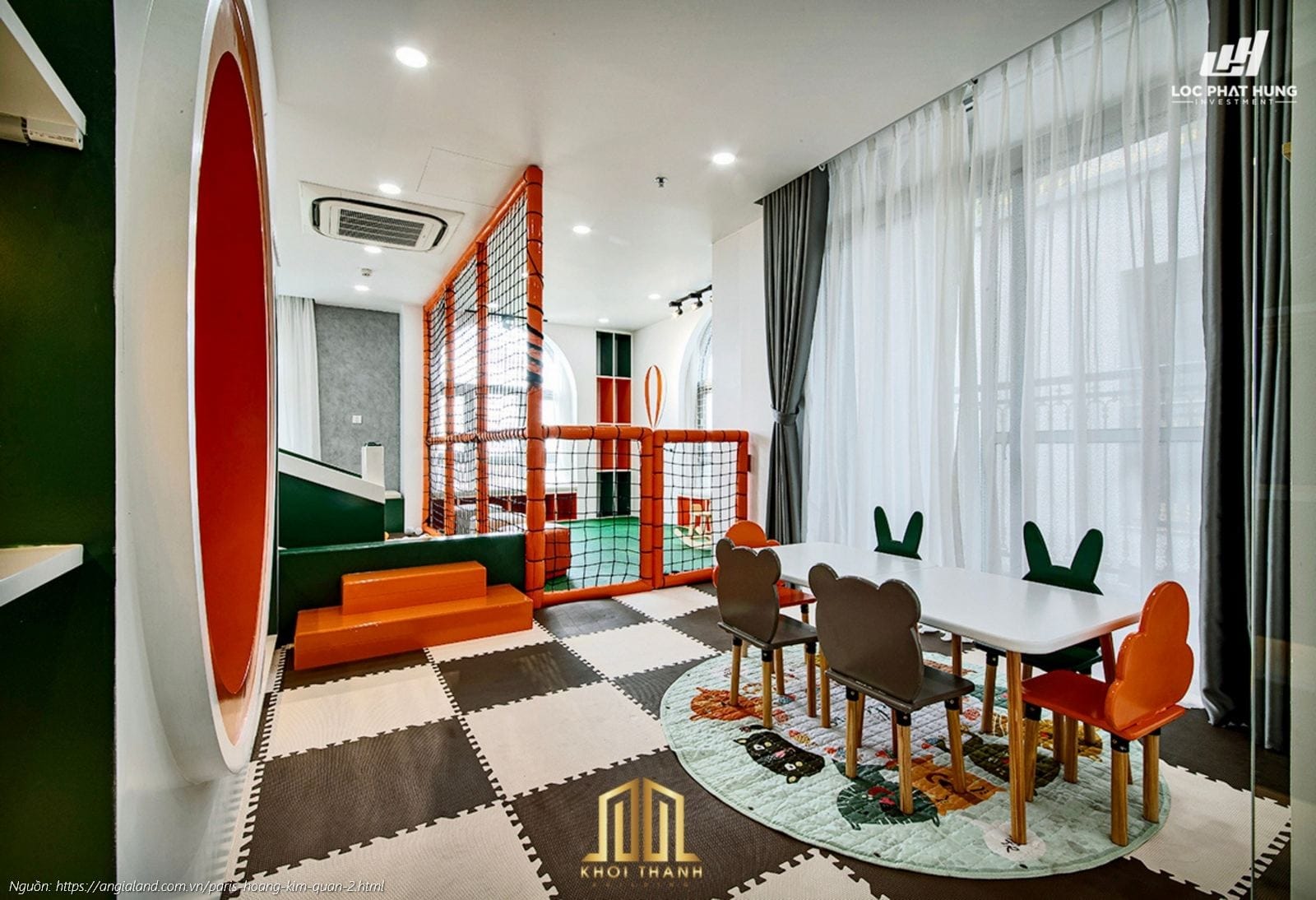 Khu Vui Choi Tre Em Tien Ich Paris Hoang Kim Quan 2 2 Tiện ích khu vui chơi trẻ em an toàn và hiện đại tại Paris Hoàng Kim Quận 2