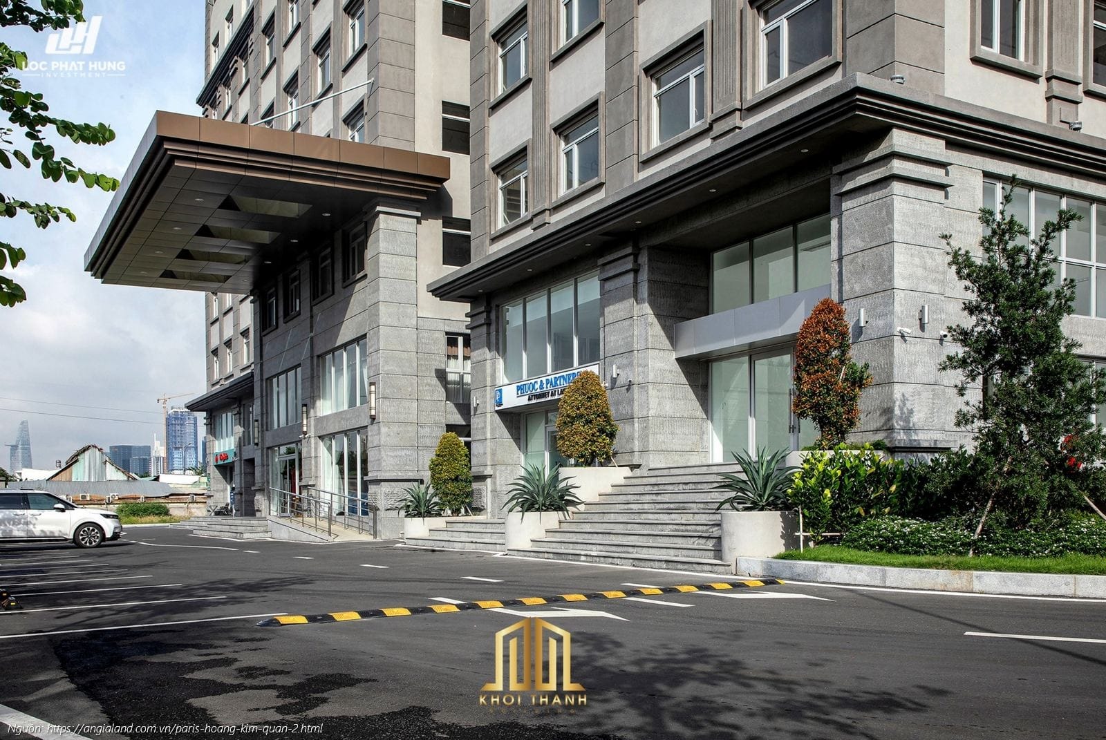 Loi Vao Sanh Don Du An Can Ho Paris Hoang Kim Quan 2 1 Lối vào và sảnh đón sang trọng của dự án căn hộ Paris Hoàng Kim Quận 2