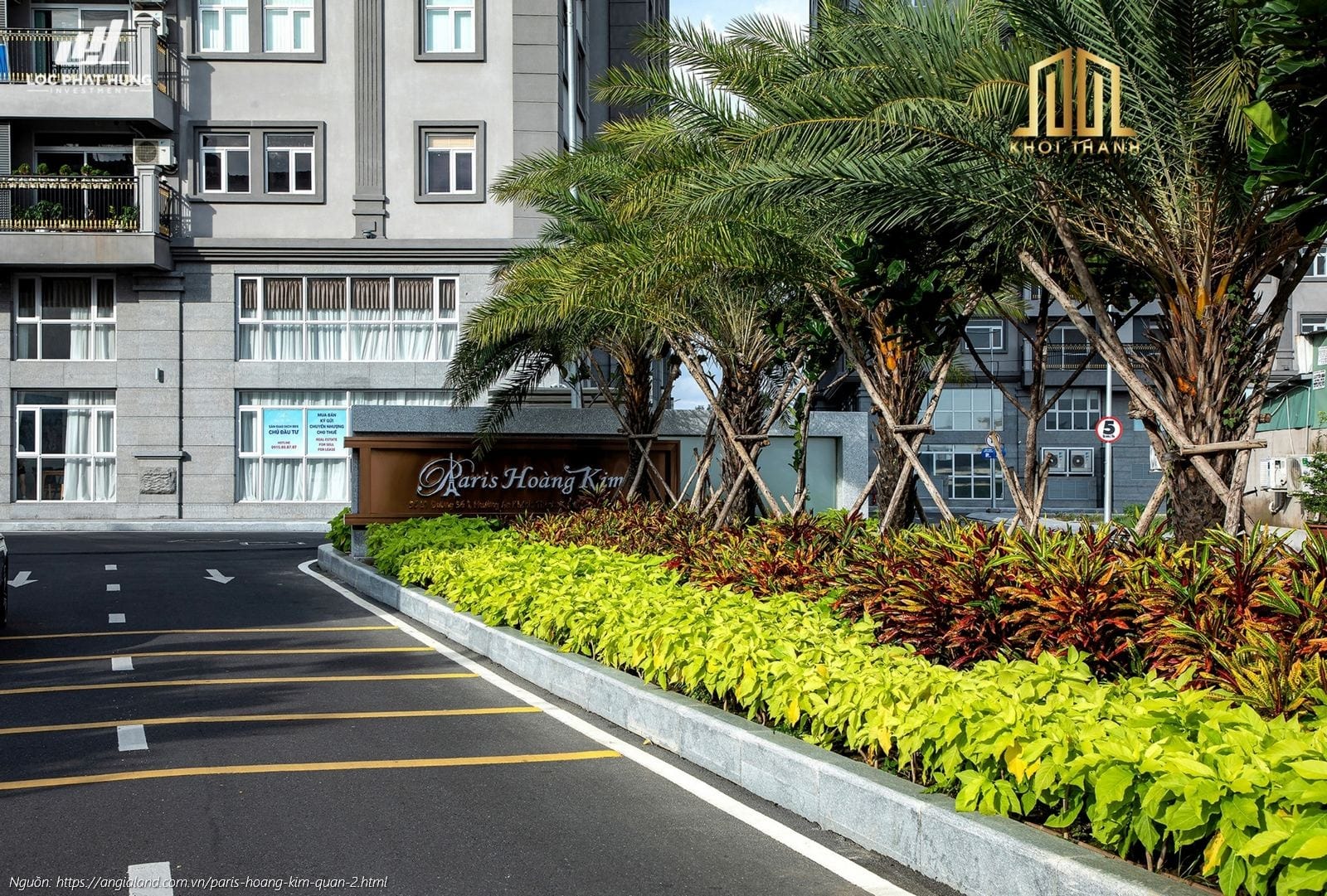 Loi Vao Sanh Don Du An Can Ho Paris Hoang Kim Quan 2 2 Lối vào và sảnh đón sang trọng của dự án căn hộ Paris Hoàng Kim Quận 2