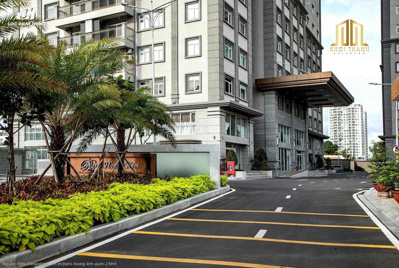 Loi Vao Sanh Don Du An Can Ho Paris Hoang Kim Quan 2 3 Lối vào và sảnh đón sang trọng của dự án căn hộ Paris Hoàng Kim Quận 2
