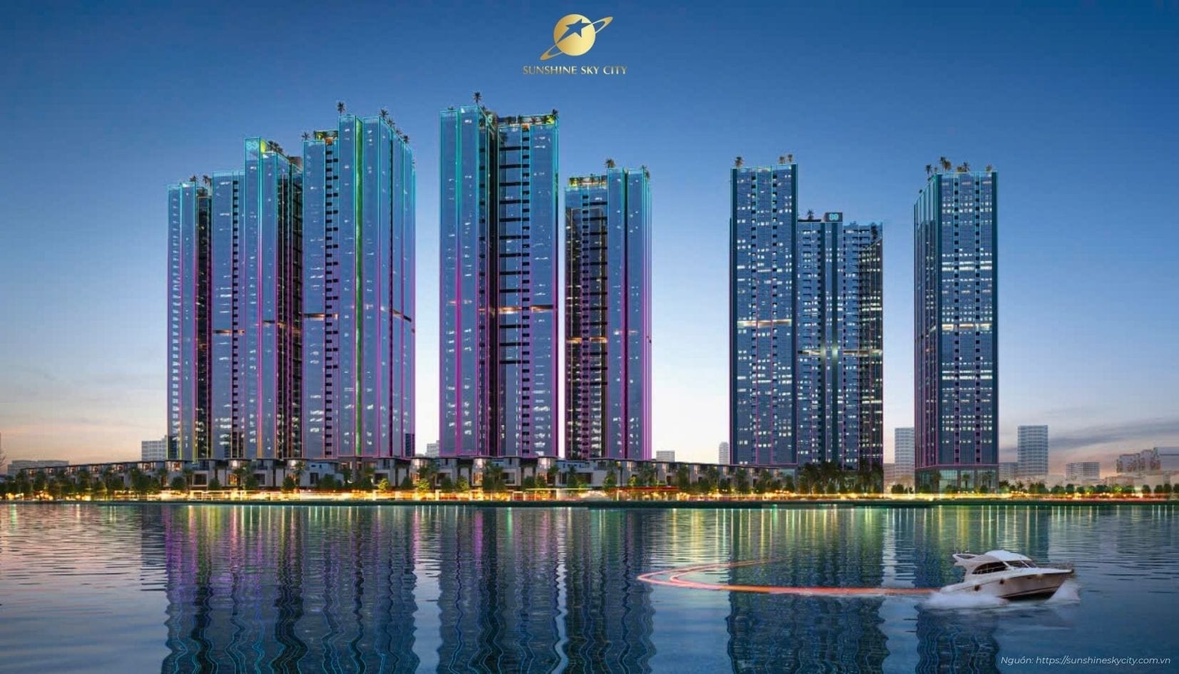 Phối Cảnh Tổng Thể Dự án Sunshine Sky City Quận 7