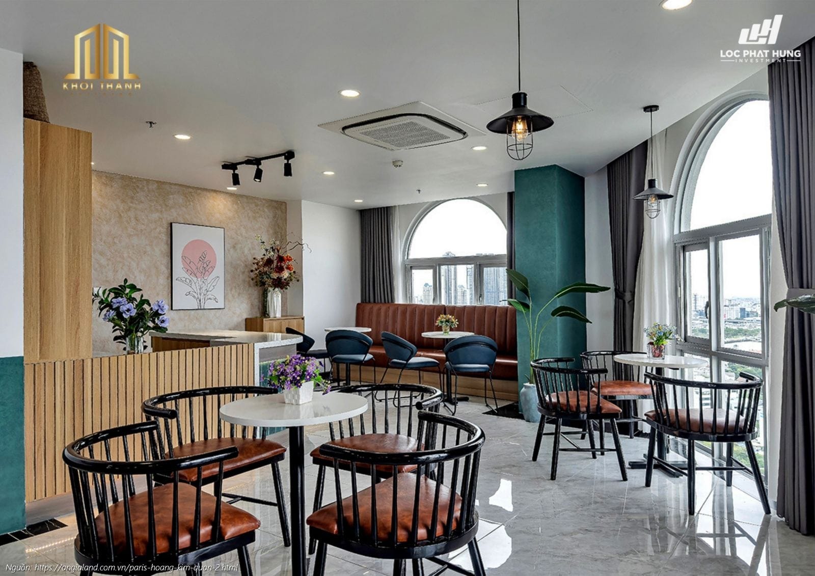 Phong Tiec Sang Trong Du An Paris Hoang Kim Quan 2 5 Tiện ích phòng tiệc sang trọng tại dự án Paris Hoàng Kim Quận 2