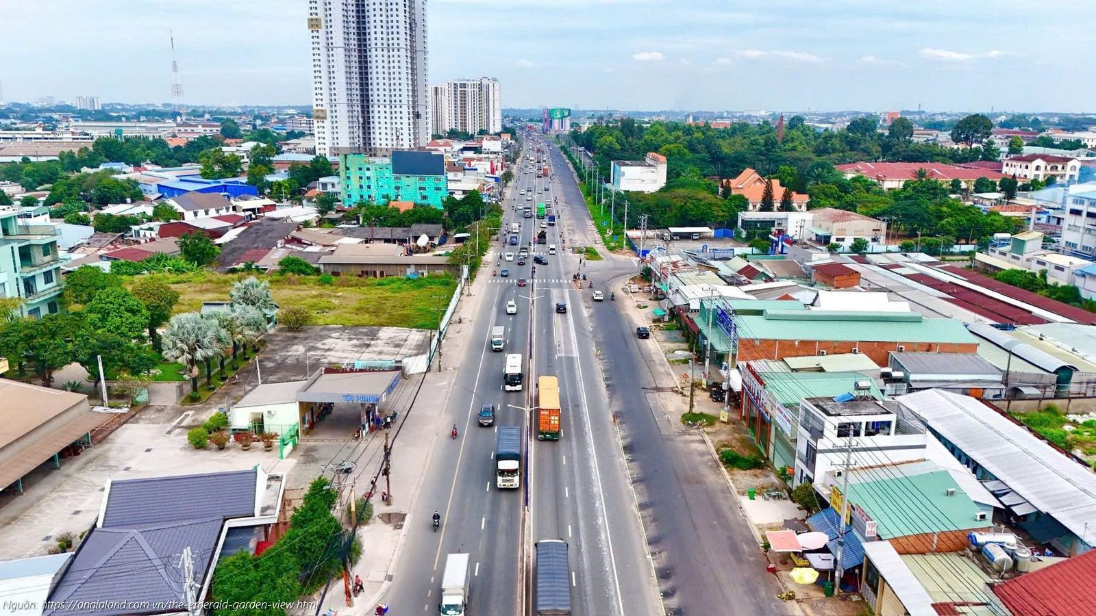 Quốc lộ 13 (Đại lộ Bình Dương) đang nâng cấp mở rộng: Cú hích hạ tầng gia tăng giá trị The Emerald Garden View