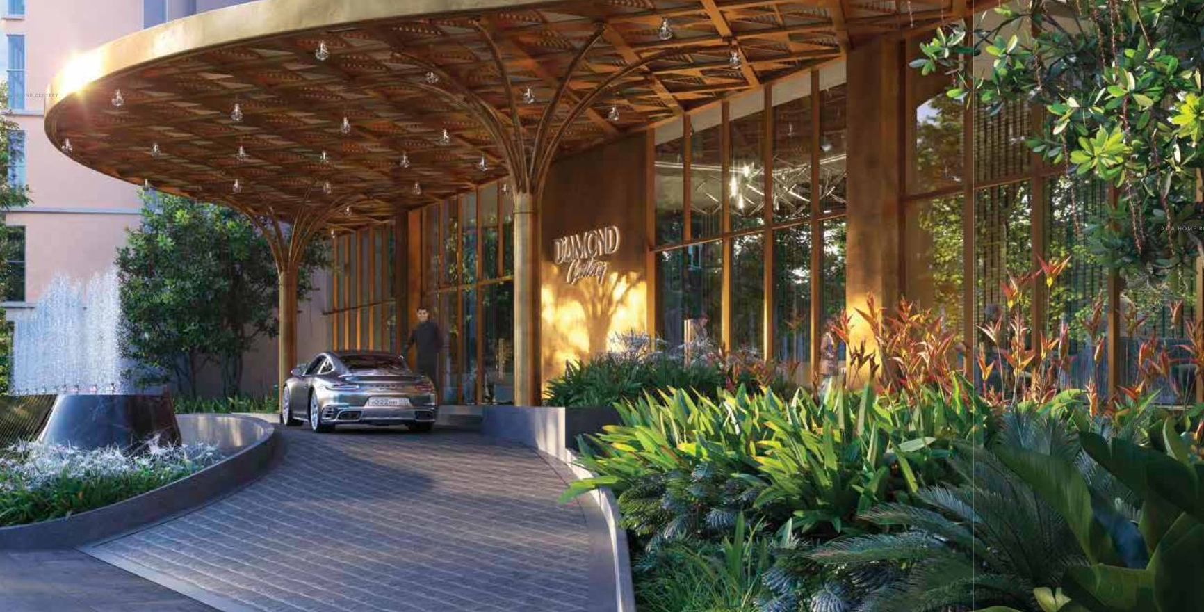 Sảnh đón Lobby sang trọng Dự án Skybridge - Gamuda Land