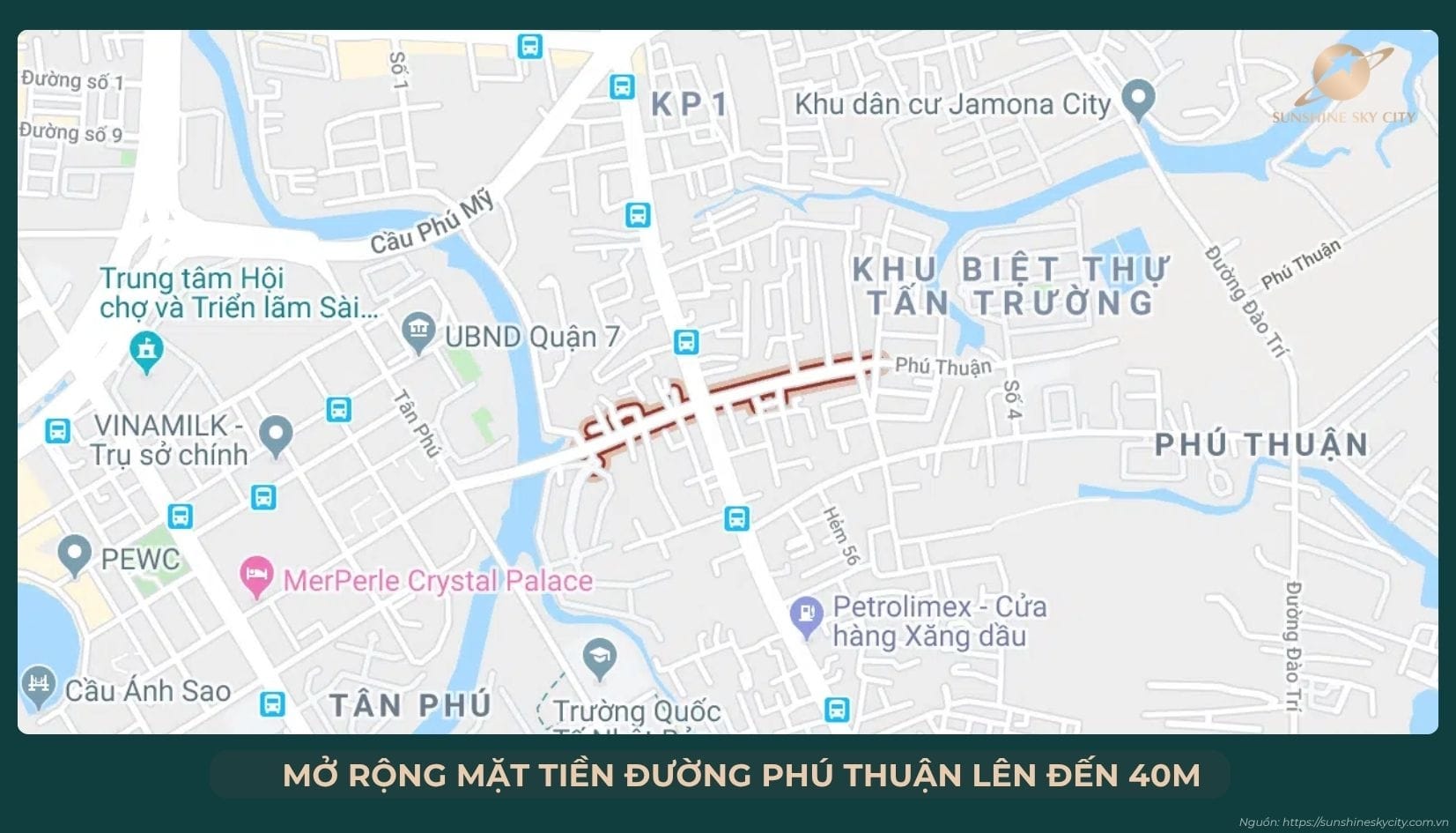 Tiềm Năng Tăng Giá Dự án Sunshine Sky City Nhờ Hạ Tầng Khu Nam