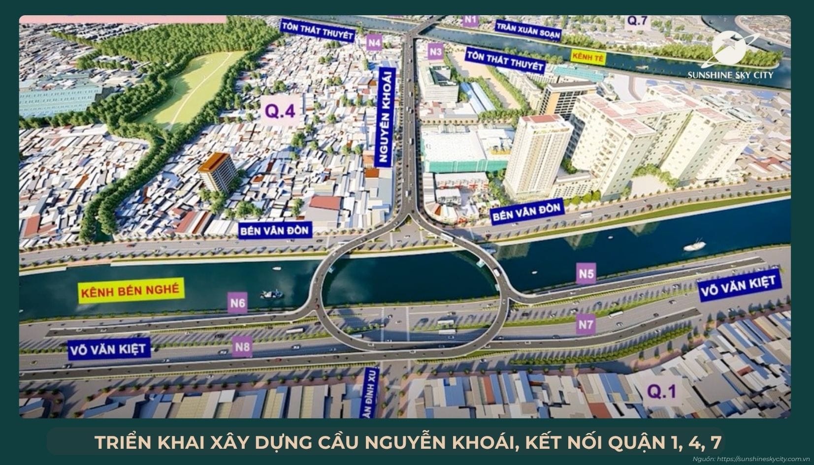 Tiềm Năng Tăng Giá Dự án Sunshine Sky City Nhờ Hạ Tầng Khu Nam