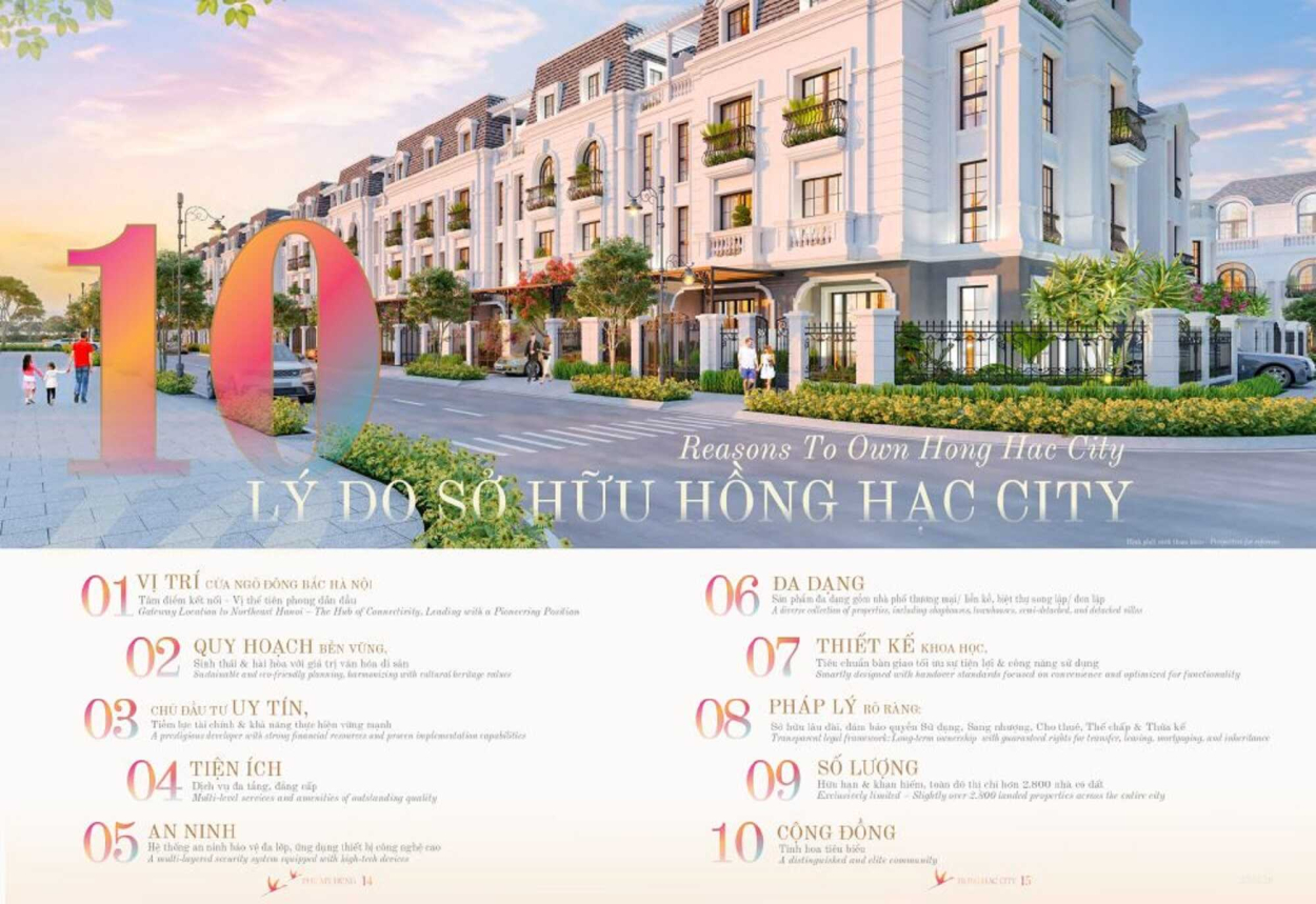 Vị Trí Địa Chỉ Hồng Hạc City 10 lý do nên sở hữu bất động sản tại Hồng Hạc City