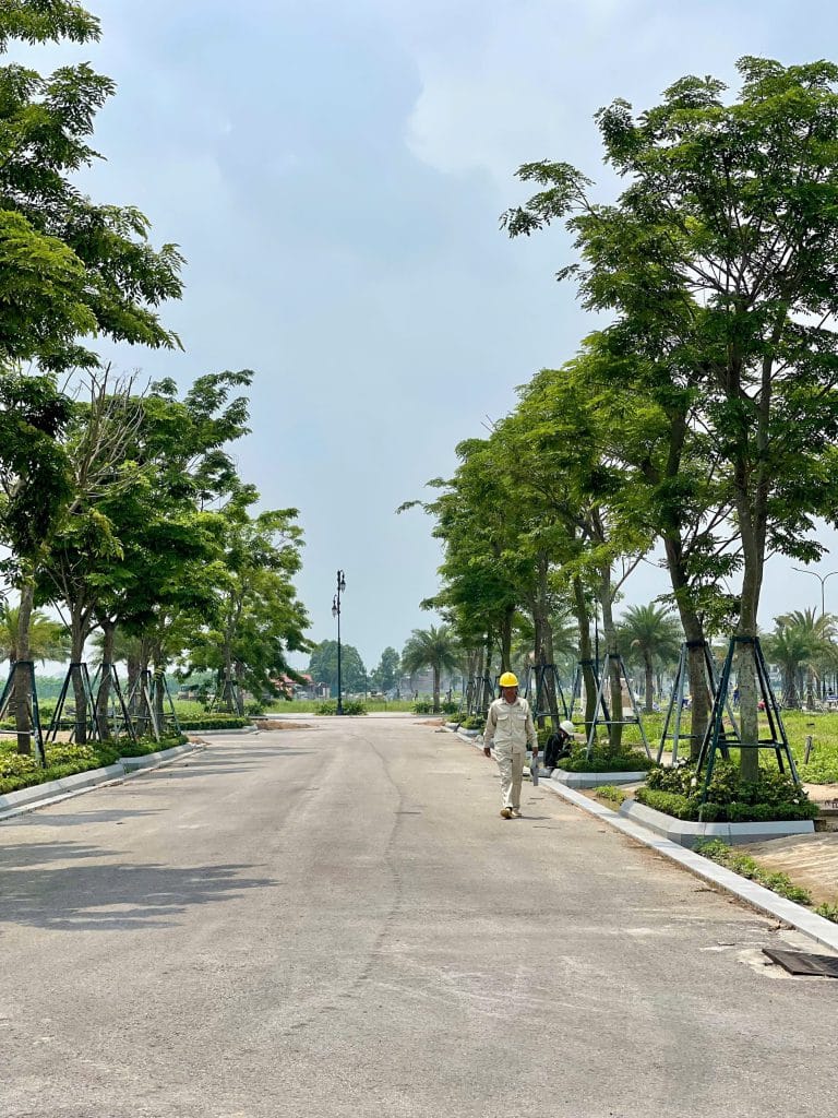 Công trường thi công Hồng Hạc City