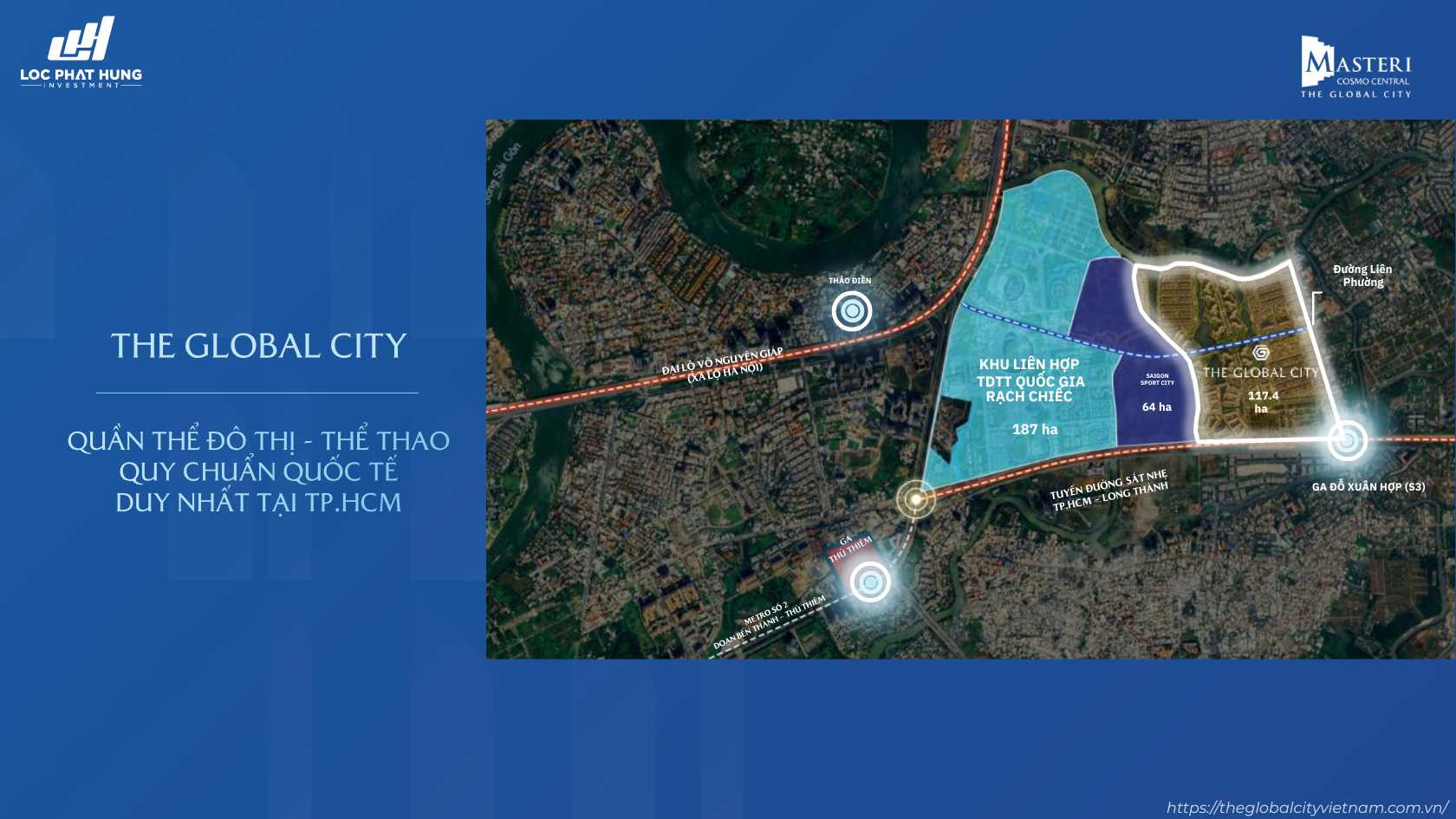 Hạ Tầng Giao Thông Trọng điểm Kết Nối The Global City Qua đường Liên Phường Và Nút Giao An Phú.