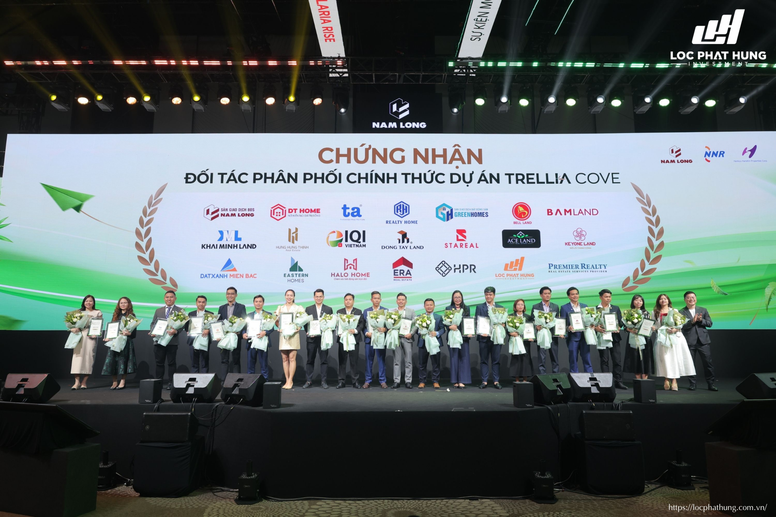 Lộc Phát Hưng F1 chính thức Trellia Cove tập đoàn Nam Long