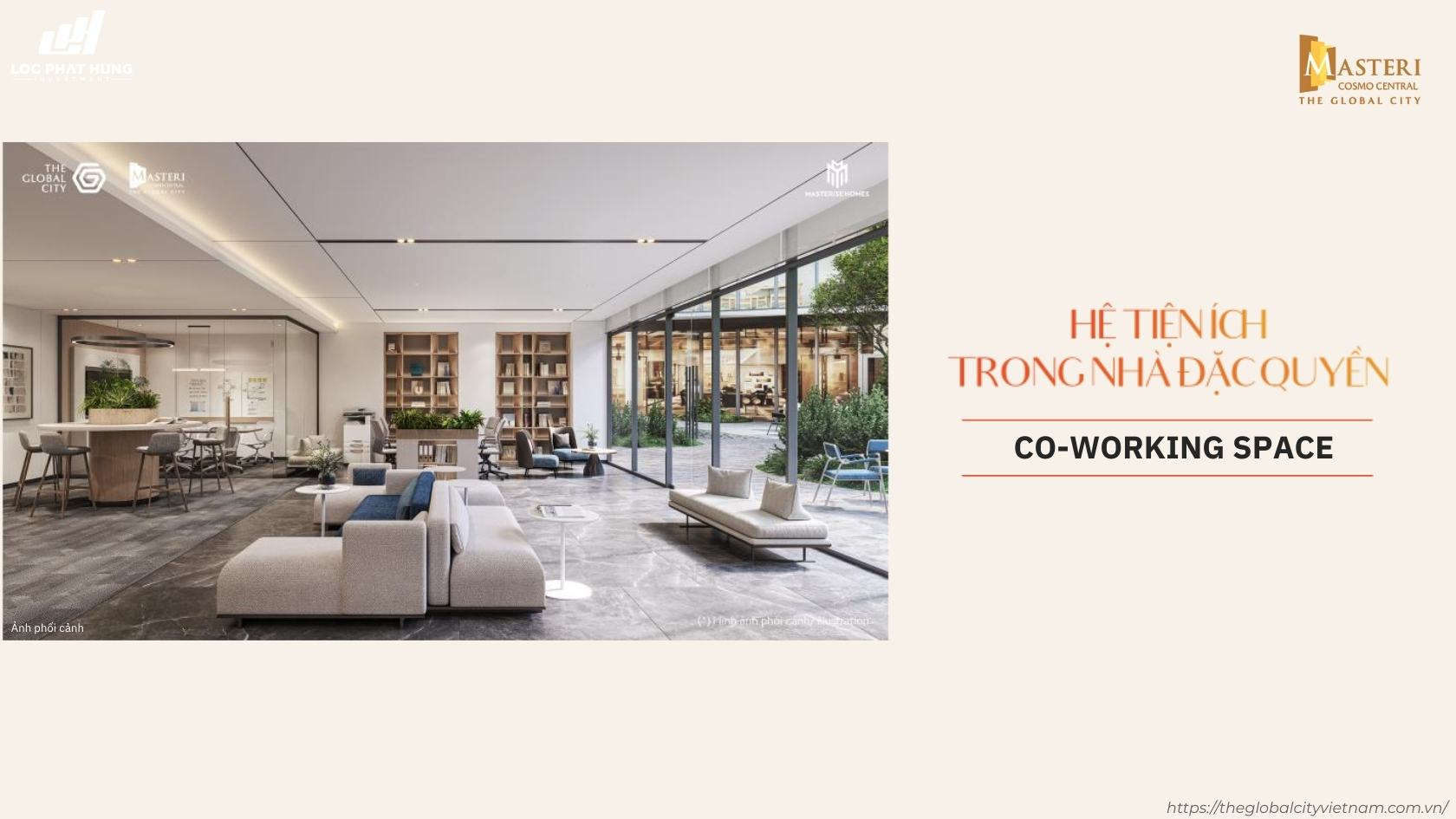 Co Working Space Không Gian Làm Việc Masteri Cosmo Central The Global City