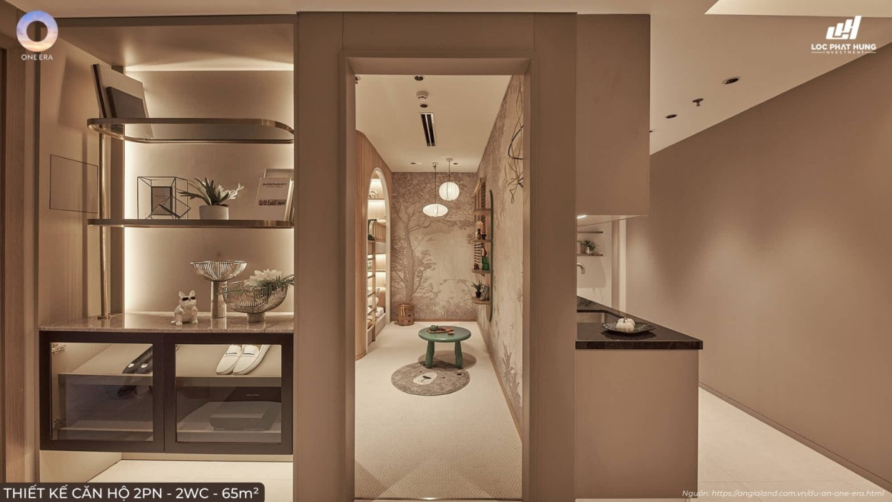 Nhà Mẫu Căn Hộ 2pn 2wc Diện Tích 65m² Dự án One Era