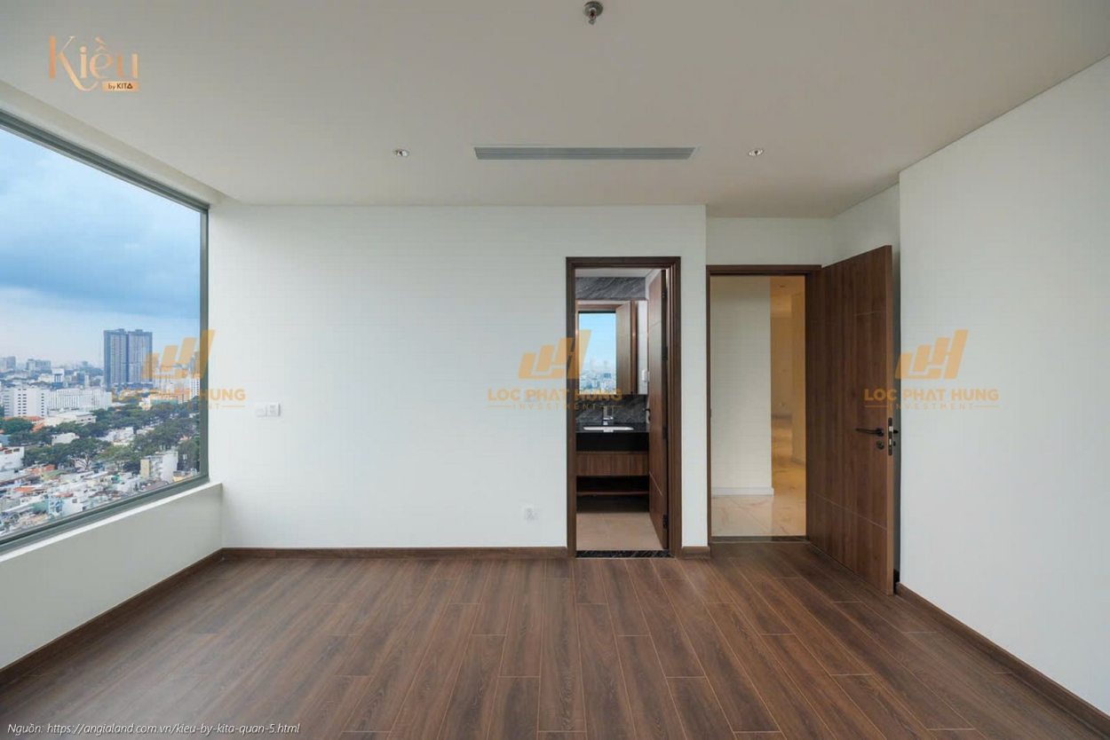 Ảnh thực tế căn hộ 23-06 diện tích 132m2 tại dự án Kiều By Kita Quận 5, nhận nhà ở ngay.